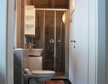 dusche alpen chalet ferienwohnung am arlberg